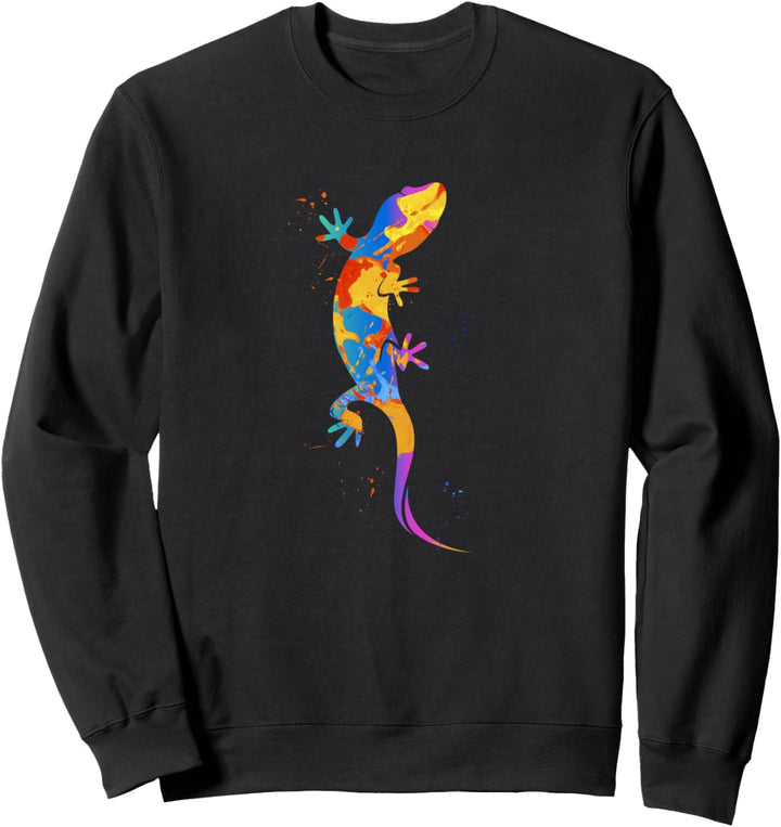 Bartagame Bunte Kinder Junge Eidechse Sweatshirt