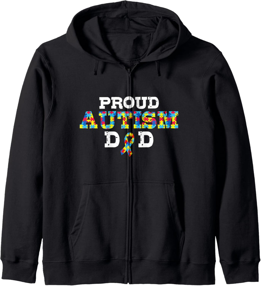 Proud Autism Dad | Fathering Autism Support Gift for Pops Kapuzenjacke