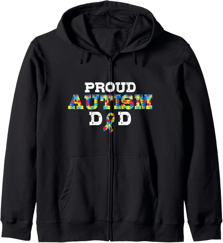 Proud Autism Dad | Fathering Autism Support Gift for Pops Kapuzenjacke