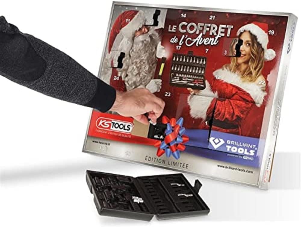 KS TOOLS 999.8887 Adventskalender - 50 Teile