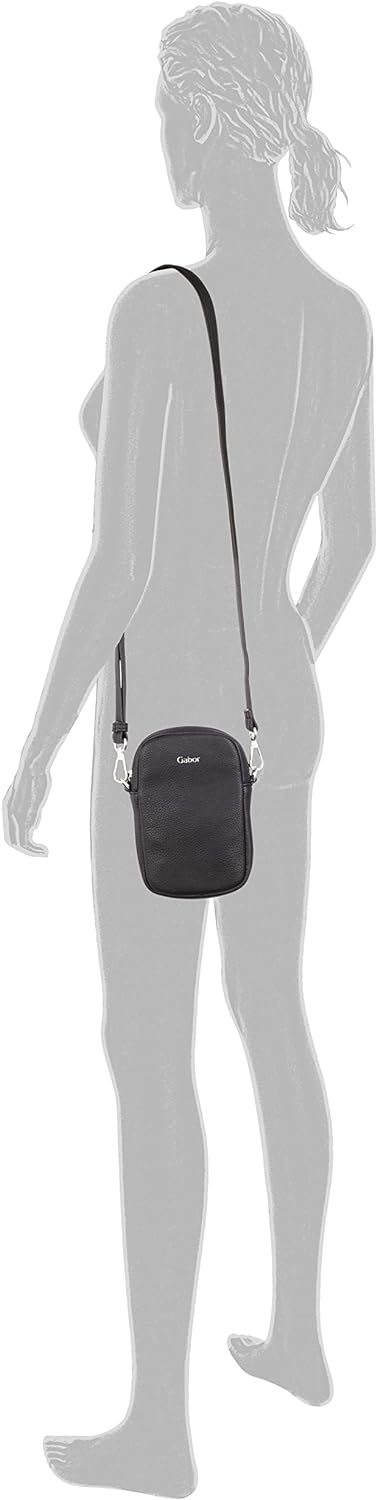 Gabor bags Silvia Damen Handytasche Umhängetasche Mittelgross Schwarz