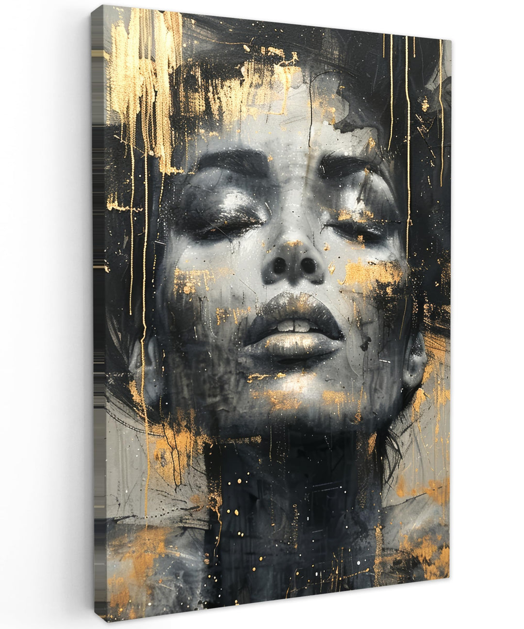 MuchoWow© Leinwand Gross 80x120 cm XXL Deko Schlafzimmer Aesthetic Leinwandbilder Wohnzimmer Gemälde