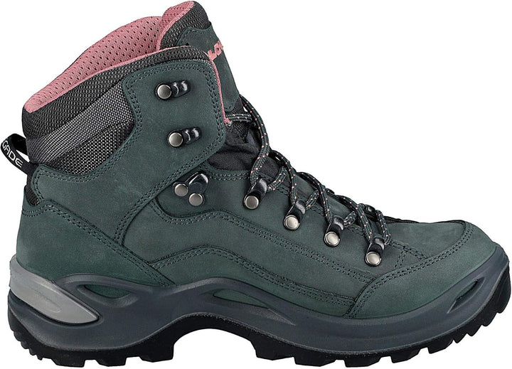 LOWA Renegade GTX MID Ws Damen Wanderstiefel Trekkingschuh Outdoor Goretex 320945 38 EU Graphit Rose
