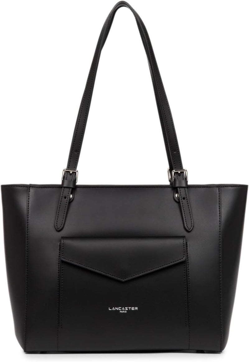 Lancaster Constance Shopper Tasche Leder 28 cm Einheitsgrösse Noir, Einheitsgrösse Noir