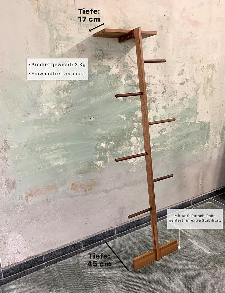 Stummer Diener aus Holz, Design Kleiderleiter, Herrendiener &amp; Modern Stiller Diener für Damen und He