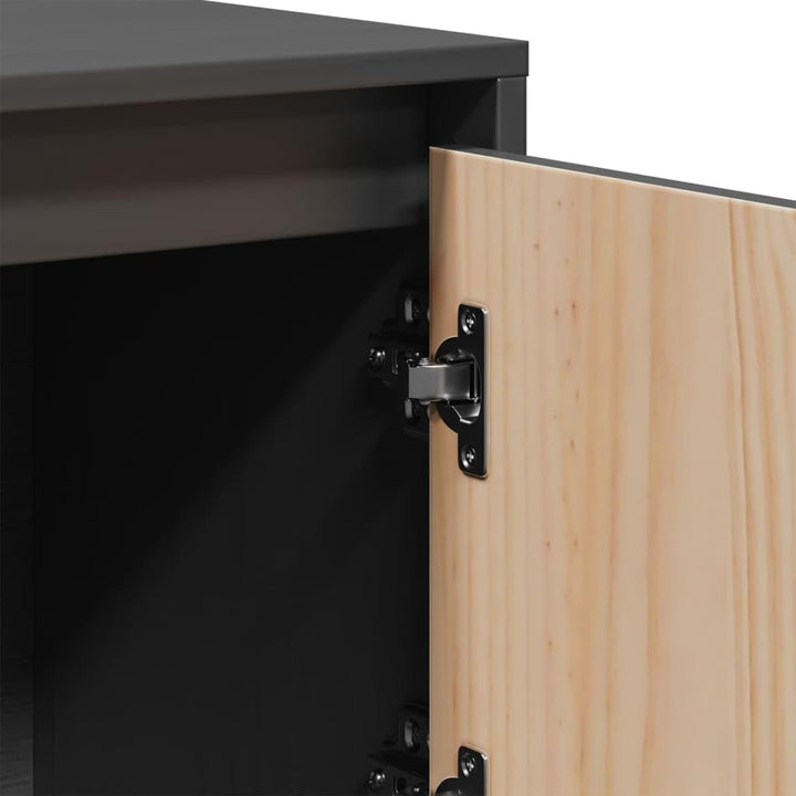 vidaXL Highboard Sideboard Kommode Schrank Anrichte Beistellschrank Mehrzweckschrank Holzschrank Hoc