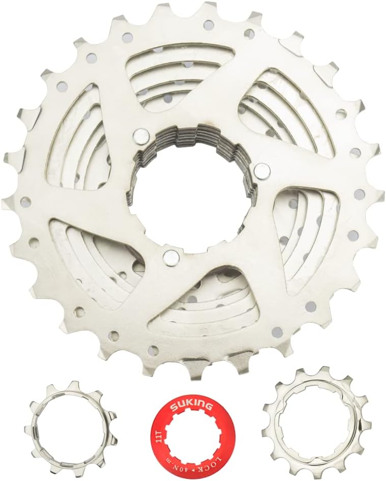 CYSKY 9 Fach Kassette 11-25T/11-28T/11-32T/11-36T/11-40T/11-42T MTB Rennrad Fahrrad Kassette Kompati