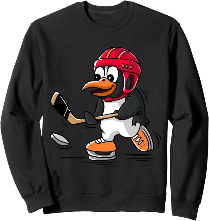Eishockey-Pinguin Sweatshirt
