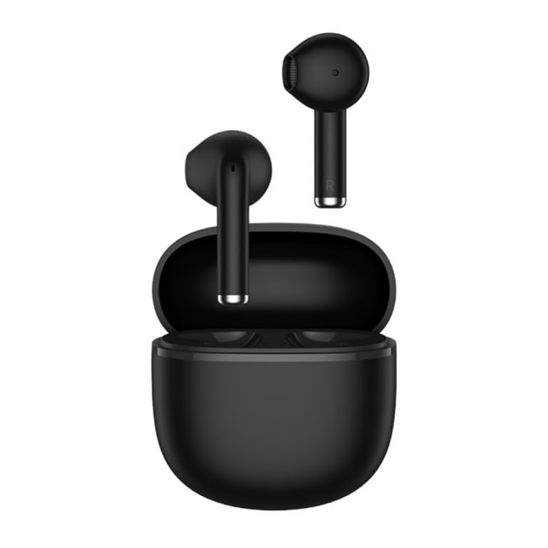 QCY AilyBuds Lite ENC Noise Cancelling Bluetooth 5.3 Wireless Kopfhörer - Schwarz