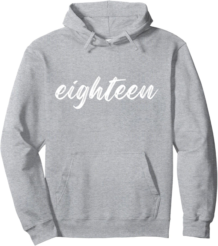 18. Geburtstag Junge Mädchen 18 Jahre 2006 Lustig Geschenk Pullover Hoodie