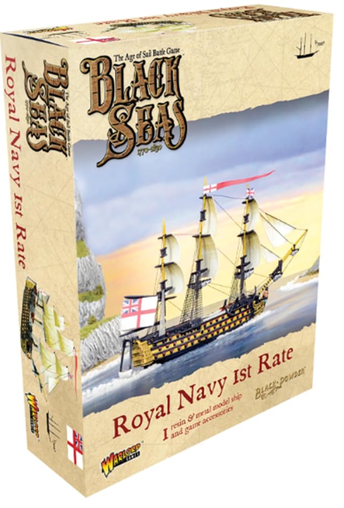 Warlord - 792411003 - Black Sail - Royal Navy 1st Rate