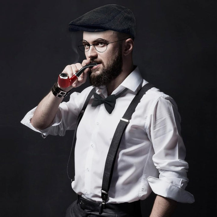 Grantop 1920er Herren Outfit Gatsby Gangster Kostüm Kleidung, 1920er Herren Zubehör Gatsby Gangster