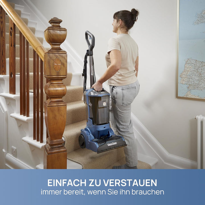 Vacmaster Teppichreiniger mit Doppelbürstenwalzen | Leistungsstarker 750 W-Motor grosse Reinigungsfl