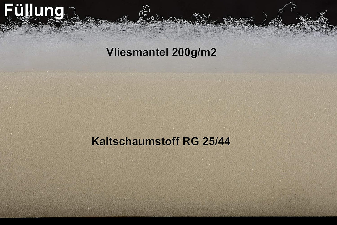 sunnypillow Bankauflage Stuhlkissen mit abnehmbarem Bezug Bankkissen Bankpolster Polsterauflage Aufl