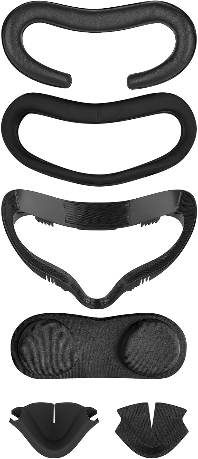 Geekria Facial Interface Bracket & Face Cover Kompatibel mit Oculus/Meta Quest 2, Anti-Light Leakage