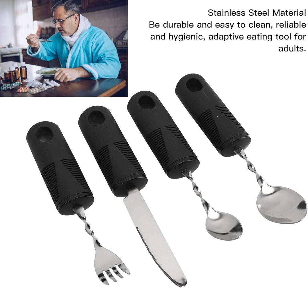 Gewichtete Utensilien für Zittern und Parkinson-Patienten, ergonomisches Design, Parkinson-Hilfe, ge