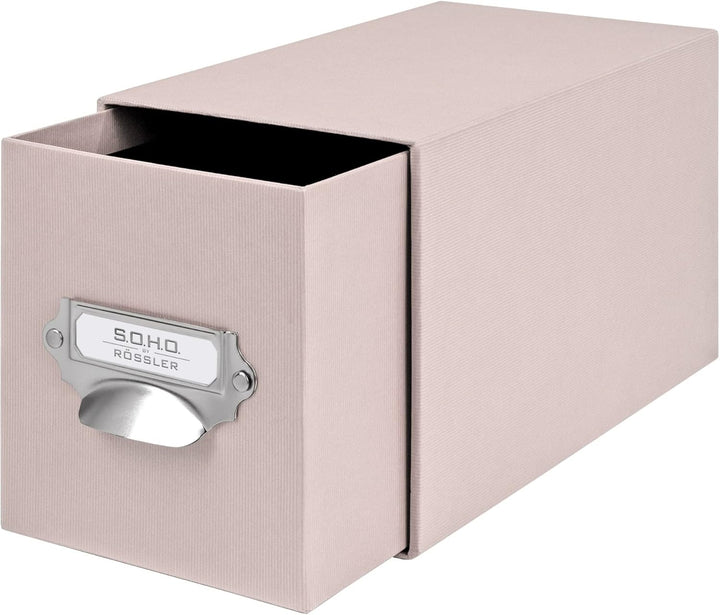 Rössler SOHO CD-Schubladenbox | Schubladen-Aufbewahrungsbox | Organizer mit Schublade | Storage Box