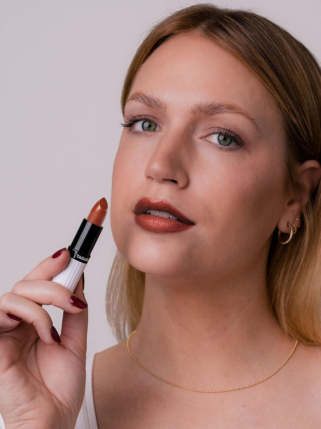 UND GRETEL Naturkosmetik TAGAROT Lipstick - Cremig, hochpigmentiert, soft, natürlich und zertifizier