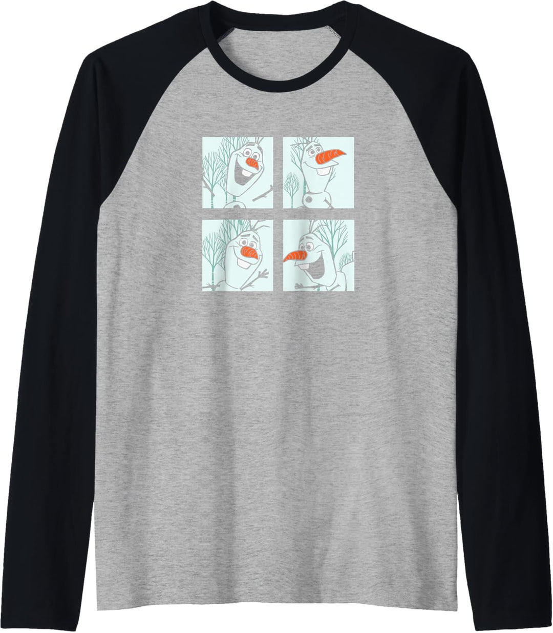Disney Frozen 2 Olaf Panels Raglan