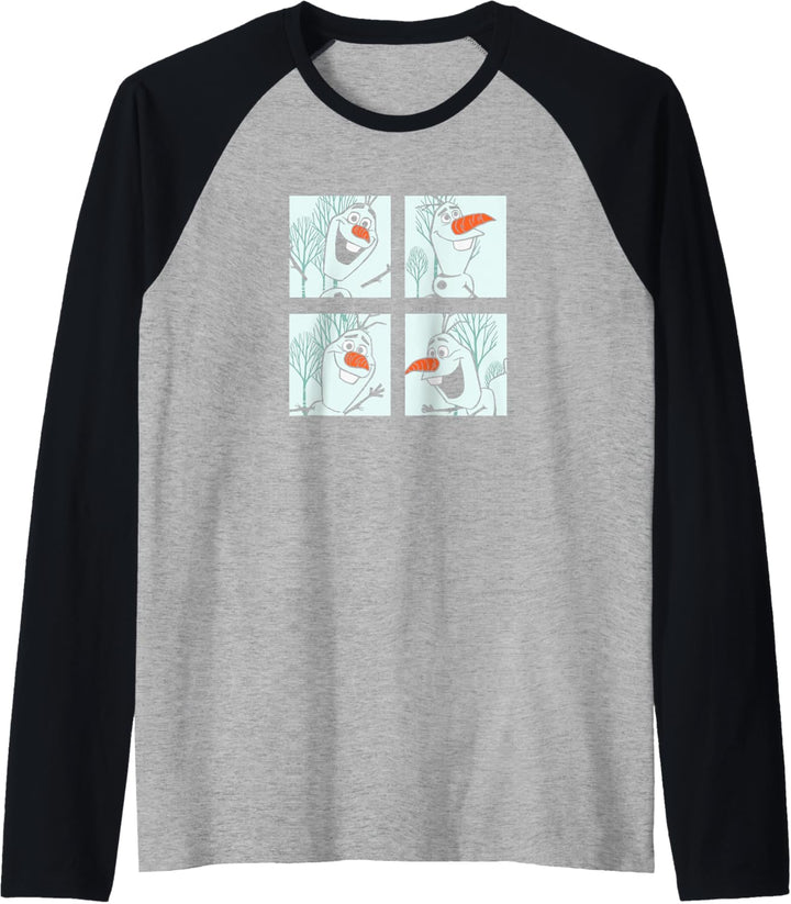 Disney Frozen 2 Olaf Panels Raglan