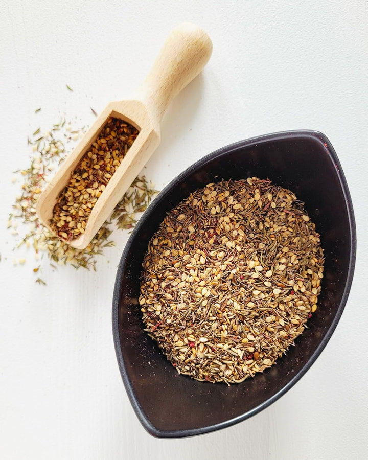 Zaatar Gewürzmischung 1Kg von Green Essence - Za’atar arabische Gewürze ohne Salz - orientalische Ge