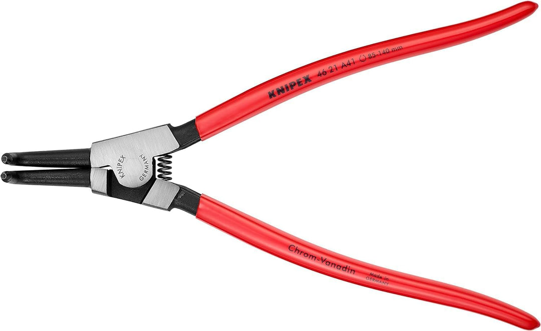 Knipex Sicherungsringzange für Aussenringe auf Wellen schwarz atramentiert, mit Kunststoff überzogen