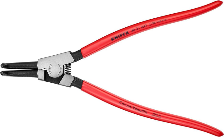 Knipex Sicherungsringzange für Aussenringe auf Wellen schwarz atramentiert, mit Kunststoff überzogen