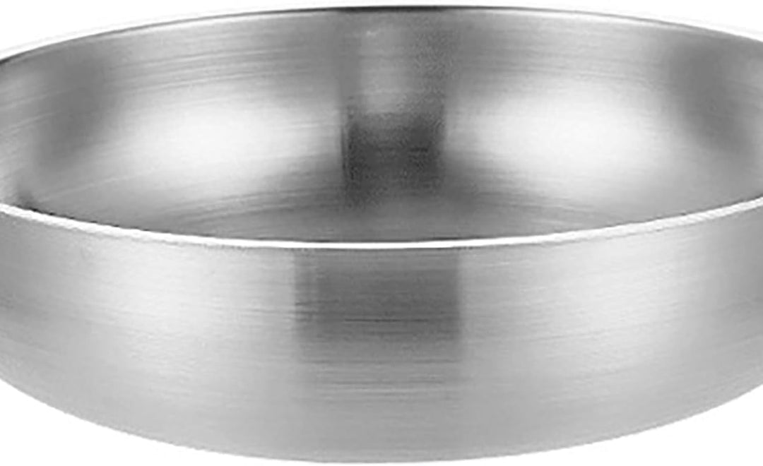Bratpfanne acciaio inox pentole efficaci wok cottura piatto per campeggio 1350 ml, geeignet zum Koch