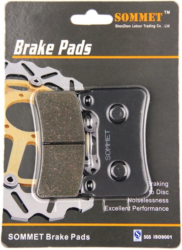 SOMMET Bremsbeläge Vorne + Hinten für Honda CBR 600 RR (03-06) CBR 1000 RR (04-05) LT390-390-174