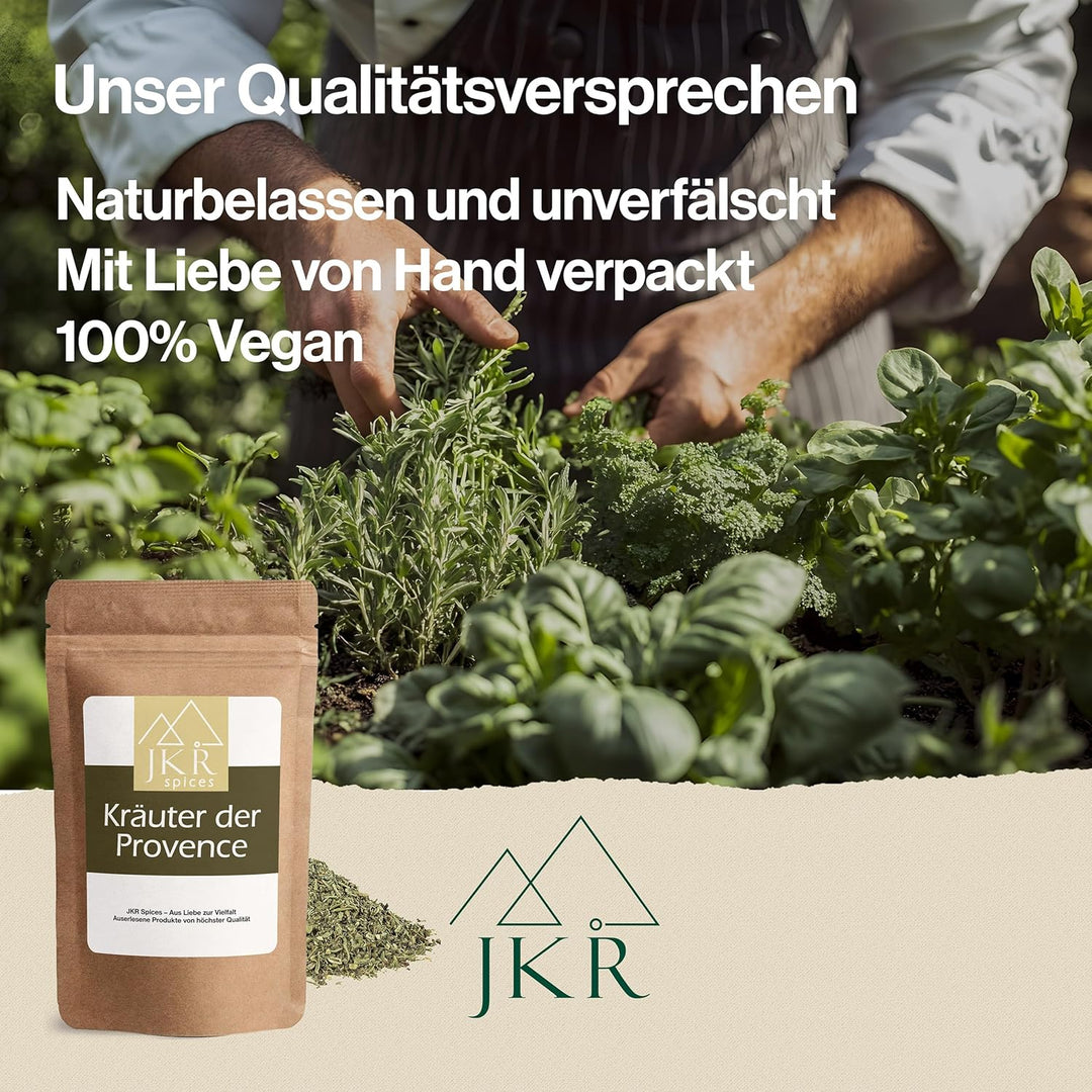 JKR Spices Kräuter der Provence Gewürzmischung 900g - mediterrane Kräuter Gewürz - Ideal für Pizza &