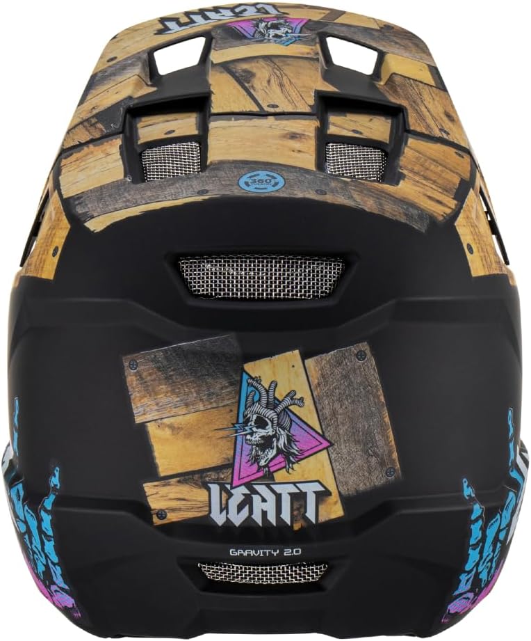 Leatt MTB Gravity 2.0 Helm L 59-60cm holz, L 59-60cm holz
