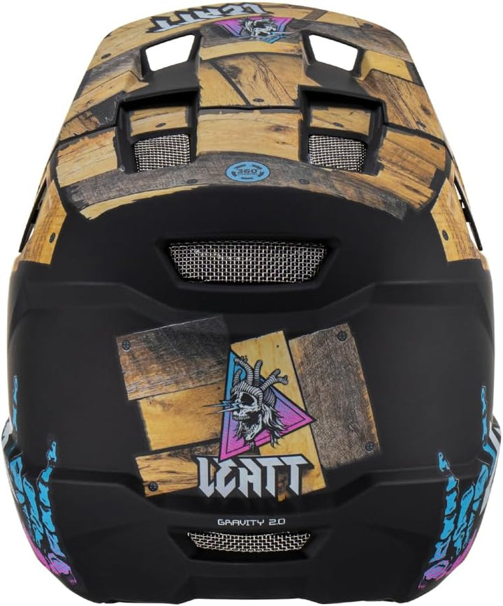 Leatt MTB Gravity 2.0 Helm L 59-60cm holz, L 59-60cm holz