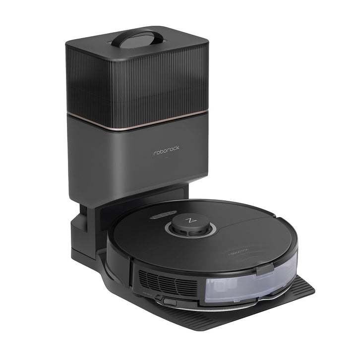 Roborock S8+ Saug- & Wischroboter mit Absaugstation (Saugleistung 6000Pa, 180min Akkulaufzeit, 350ml