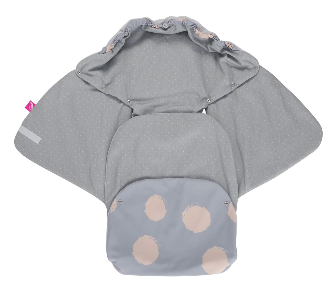 Motherhood Baby Softshell Einschlagdecke für Babyschale, Autositz, Römer und andere Marken, ideal fü