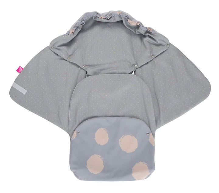 Motherhood Baby Softshell Einschlagdecke für Babyschale, Autositz, Römer und andere Marken, ideal fü