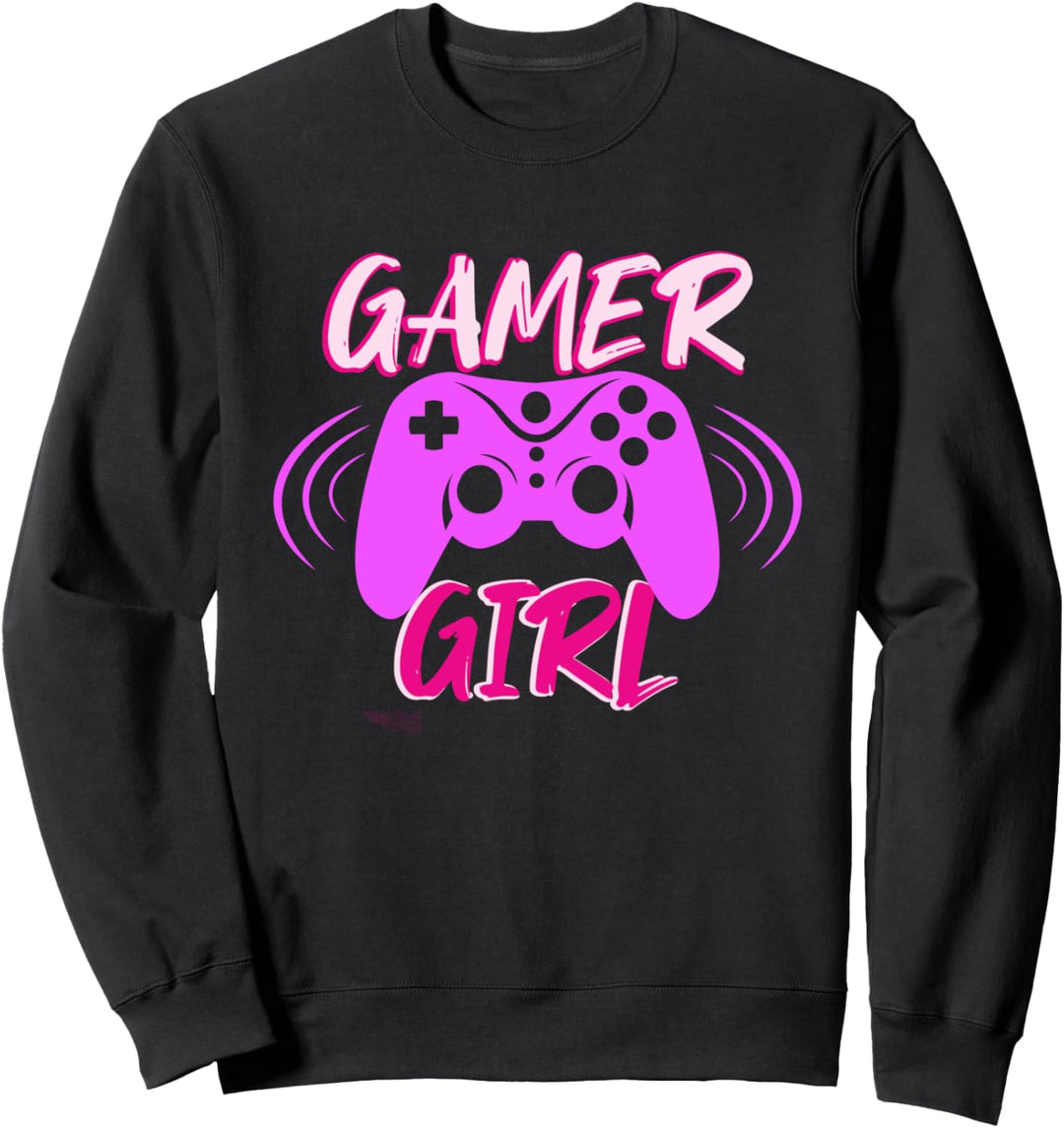 Gamers Video Games for Girls, Gamer Girl Gamer-Mädchen Sweatshirt