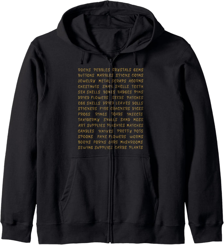 Goblincore Dark Academia Kapuzenjacke