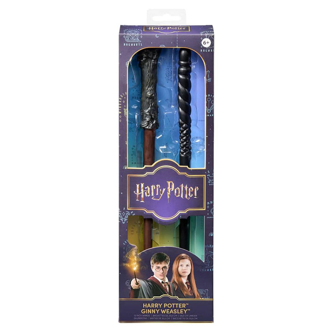 The Noble Collection Doppelpack Harry & Ginny Sammelspielzeugstäbe