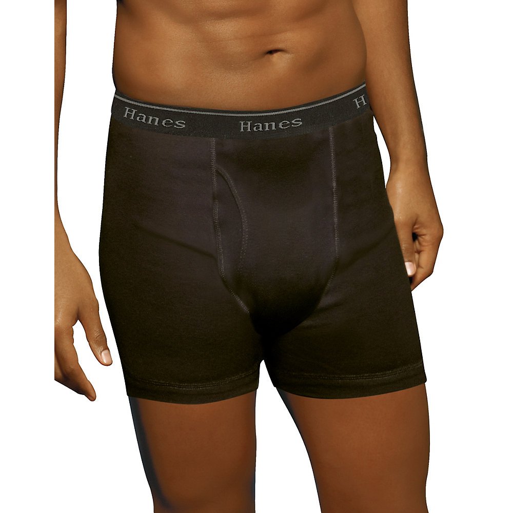 Hanes Ultimate Mens Retroshorts (5er Pack) S Schwarz / Grau, S Schwarz / Grau