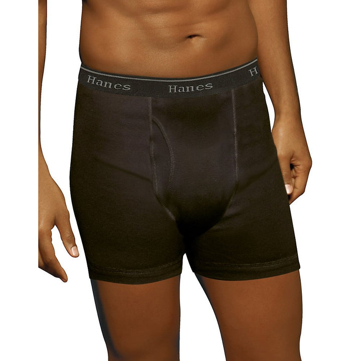 Hanes Ultimate Mens Retroshorts (5er Pack) S Schwarz / Grau, S Schwarz / Grau