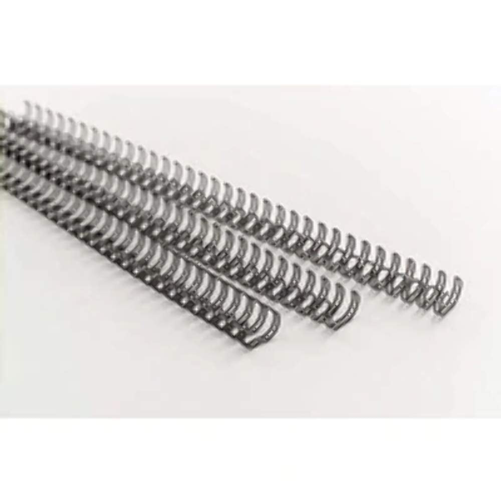 WireBind 662260 Drahtbinderücken, 100 Stück, 14mm, schwarz schwarz 14mm, schwarz 14mm
