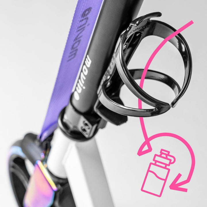 MOVINO Infinity Roller Scooter City Roller Tretroller Klappbar Höhenverstellbar Mit Flaschenhalter F