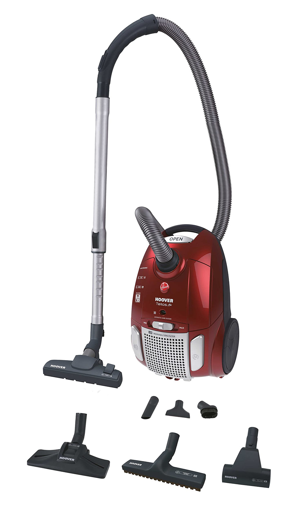 Hoover TE70_TE75 TE-75 Bodenstaubsauger, Kunststoff, 3.5 liters, Single