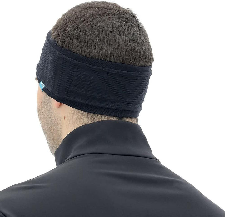 UYN Unisex – Erwachsene Hangout Stirnband 2 Schwarz, 2 Schwarz