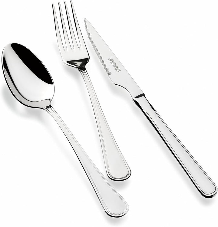 Monix Manila Set von 24 Stückguteckset, Edelstahl 18/10- 6 personen