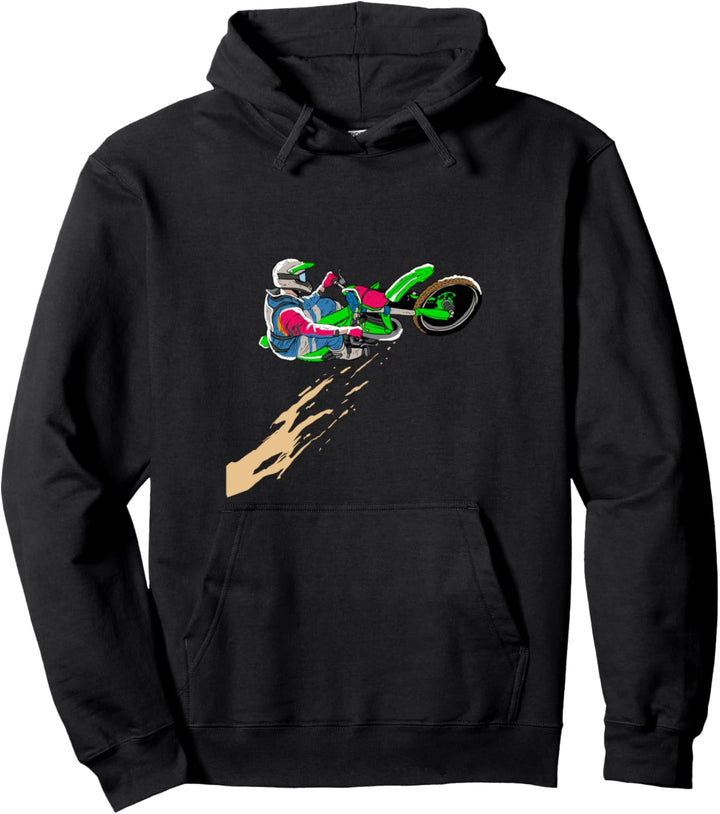 Retro Motocross Vintage Biker Motorcycle Bike Motorräder Pullover Hoodie