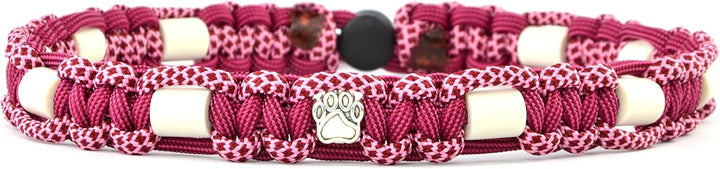 EM-Keramik-Halsband für Hunde & Katzen - Massanfertigung EM-Band Original US-Paracord (31-40 cm, Him