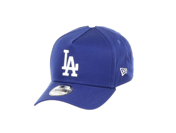 New Era Los Angeles Dodgers MLB Essential Dark Royal 9Forty A-Frame Snapback Cap - One-Size