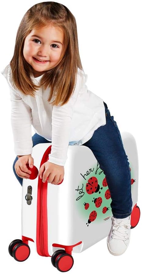 Movom Happy Time Kinder-Koffer Mehrfarbig 50x38x20 cms Hartschalen ABS Kombinationsschloss 34L 2,1Kg