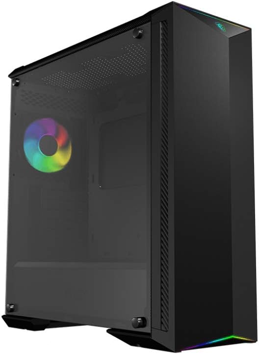 MSI MPG GUNGNIR 100 Mid-Tower ATX Gehäuse (2x USB 3.1 Anschluss, 1x 120mm A-RGB Fan und 3x 120mm Fan